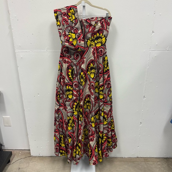 Floral One-Shoulder Dress - Picture 2 of 14